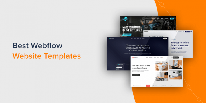 15 Best Webflow Templates for Your Site 2024 (Free + Paid)