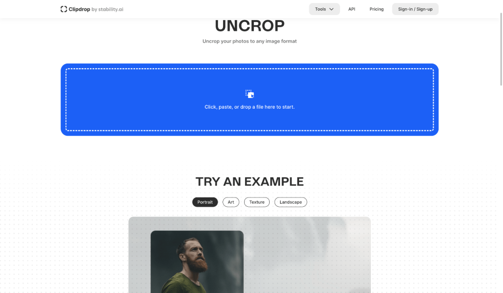 Clipdrop-Uncrop