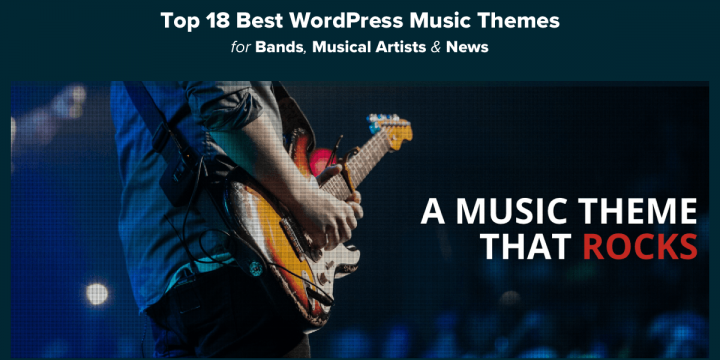 Top 18 Best WordPress Music Themes (Tested & Reviewed)