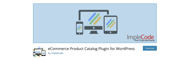 eCommerce Product Catalog plugin