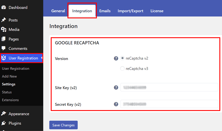 Google reCaptcha to prevent Spam on Custom WordPress login URL