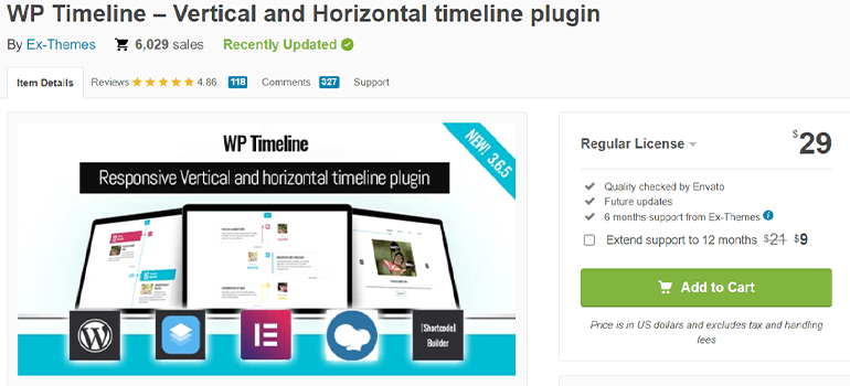 WP Timeline - WordPress Timeline Plugin